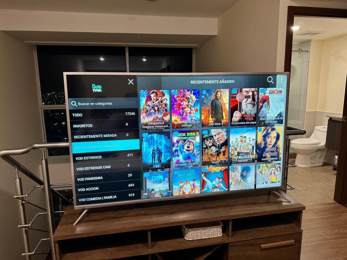 Penthouse En Los Yoses, Vista De Los Dioses Fast Wifi サンホセ エクステリア 写真